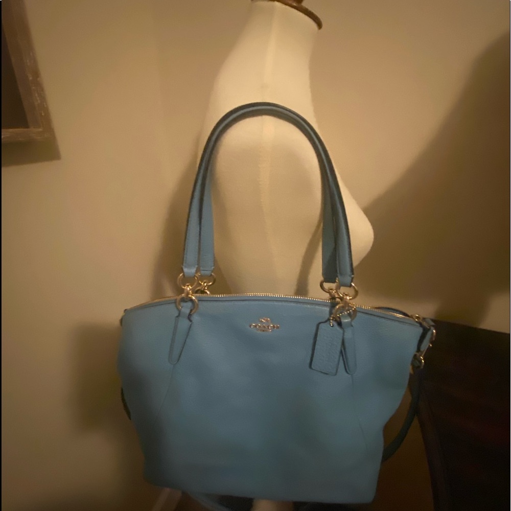 Coach Turquoise Satchel